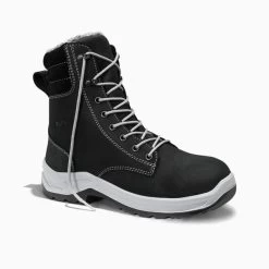 ELTEN Damen-Sicherheitsschnürstiefel LILLY Black High ESD S3 CI