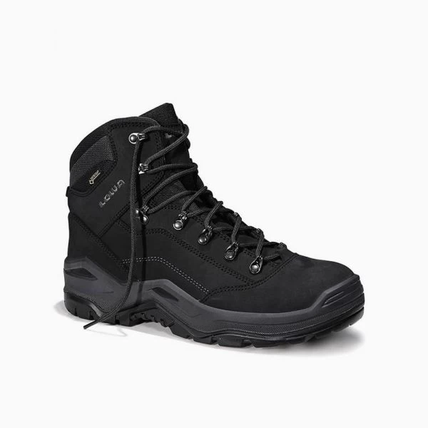 LOWA Sicherheitsschnürstiefel RENEGADE Work GTX Black Mid S3 CI 3 LOWA Sicherheitsschnürstiefel RENEGADE Work GTX Black Mid S3 CI