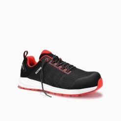 ELTEN Sicherheitshalbschuh LIVAS Black-red Low ESD S1P