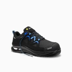 ELTEN Sicherheitshalbschuh FRY XXG Pro GTX Black-blue Low ESD S3 HI CI