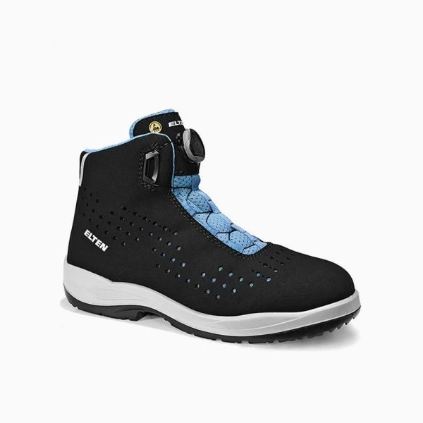 ELTEN Damen-Sicherheitsstiefel IMPULSE Lady BOA® Aqua Mid ESD S1P 3 ELTEN Damen-Sicherheitsstiefel IMPULSE Lady BOA® Aqua Mid ESD S1P