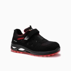 ELTEN Damen-Sicherheitssandale HANNAH XXTL Black-red Easy ESD S1P