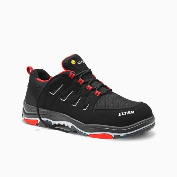 ELTEN Sicherheitshalbschuh WILLIAM Red Low ESD S1P Typ 2 3 ELTEN Sicherheitshalbschuh WILLIAM Red Low ESD S1P Typ 2