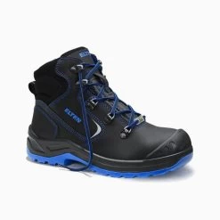 ELTEN Damen-Sicherheitsschnürstiefel LENA Black-blue Mid ESD S3