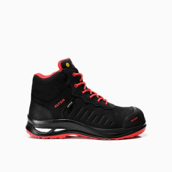 ELTEN Sicherheitsstiefel STEWART XXG Pro GTX Black-red Mid ESD S3 HI CI 5 ELTEN Sicherheitsstiefel STEWART XXG Pro GTX Black-red Mid ESD S3 HI CI – Bild 3