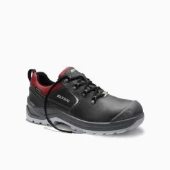 ELTEN Damen-Sicherheitshalbschuh LENA GTX Black-red Low ESD S3 CI