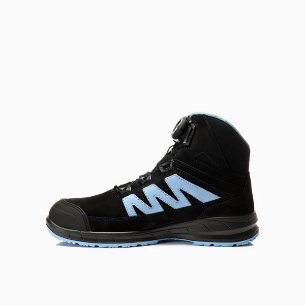 ELTEN Sicherheitsstiefel MARTEN XXSports Pro BOA® Black-blue Mid ESD S3 6 ELTEN Sicherheitsstiefel MARTEN XXSports Pro BOA® Black-blue Mid ESD S3 – Bild 4